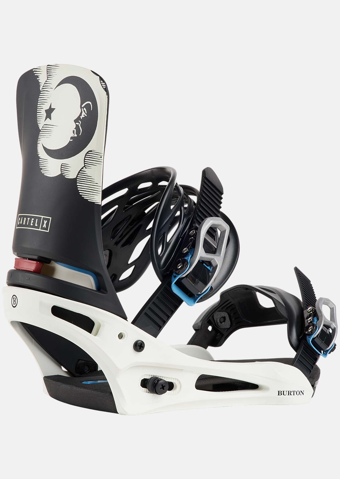 Burton Men's 50/50 90's Cartel X Snowboard Bindings