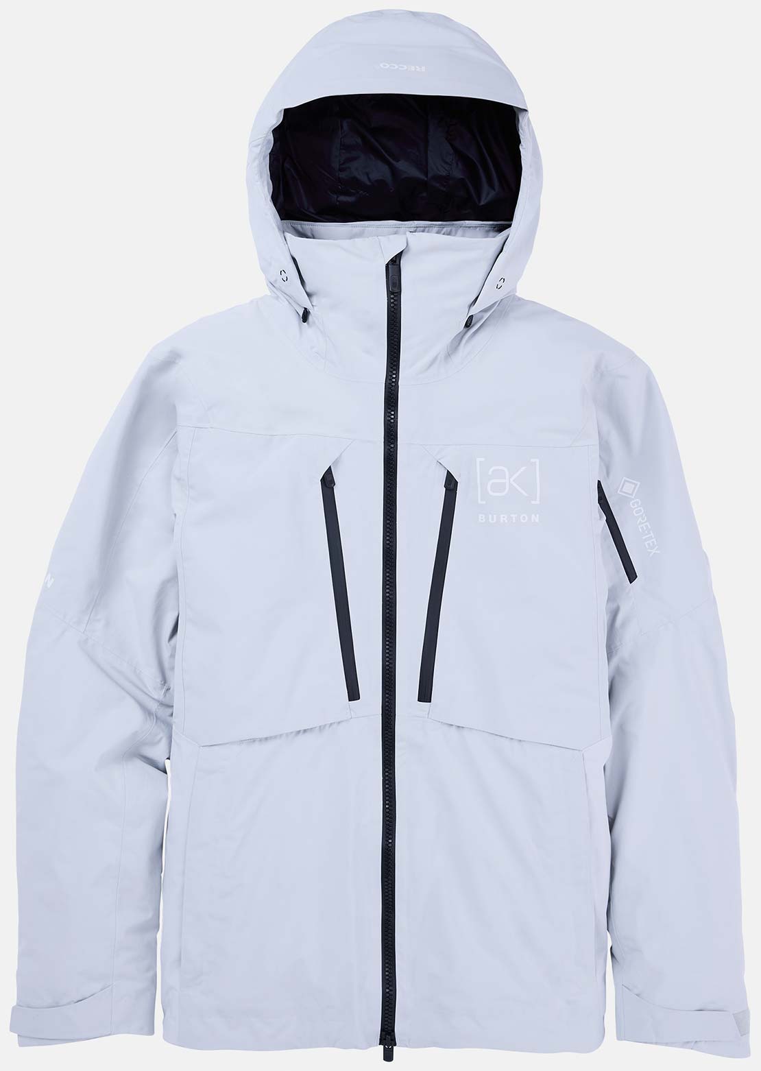 Burton Men&#39;s AK GORE-TEX LZ Down Jacket Gray Cloud