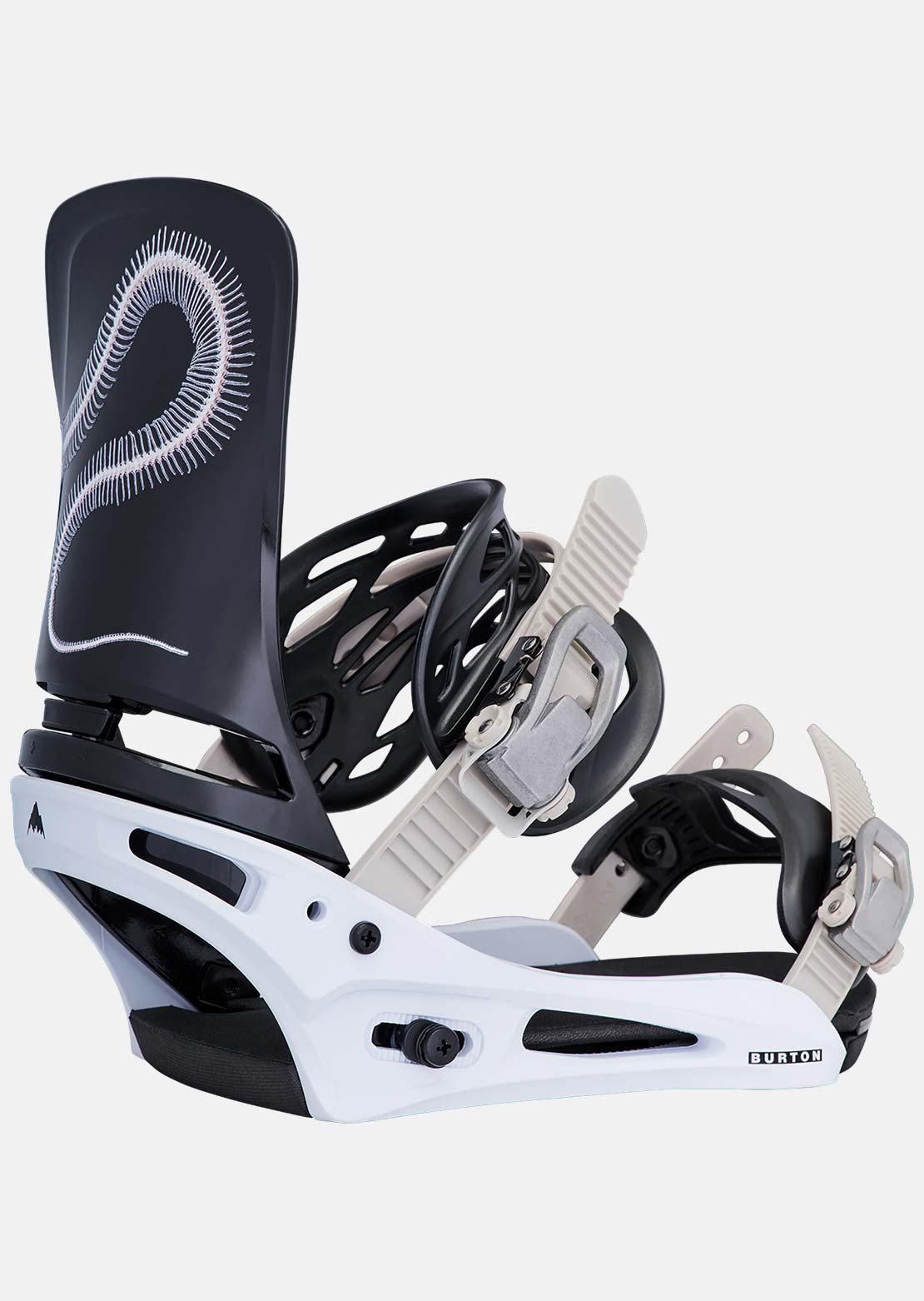 Burton Men's Cartel Re:Flex Snowboard Bindings Skeleton Snake