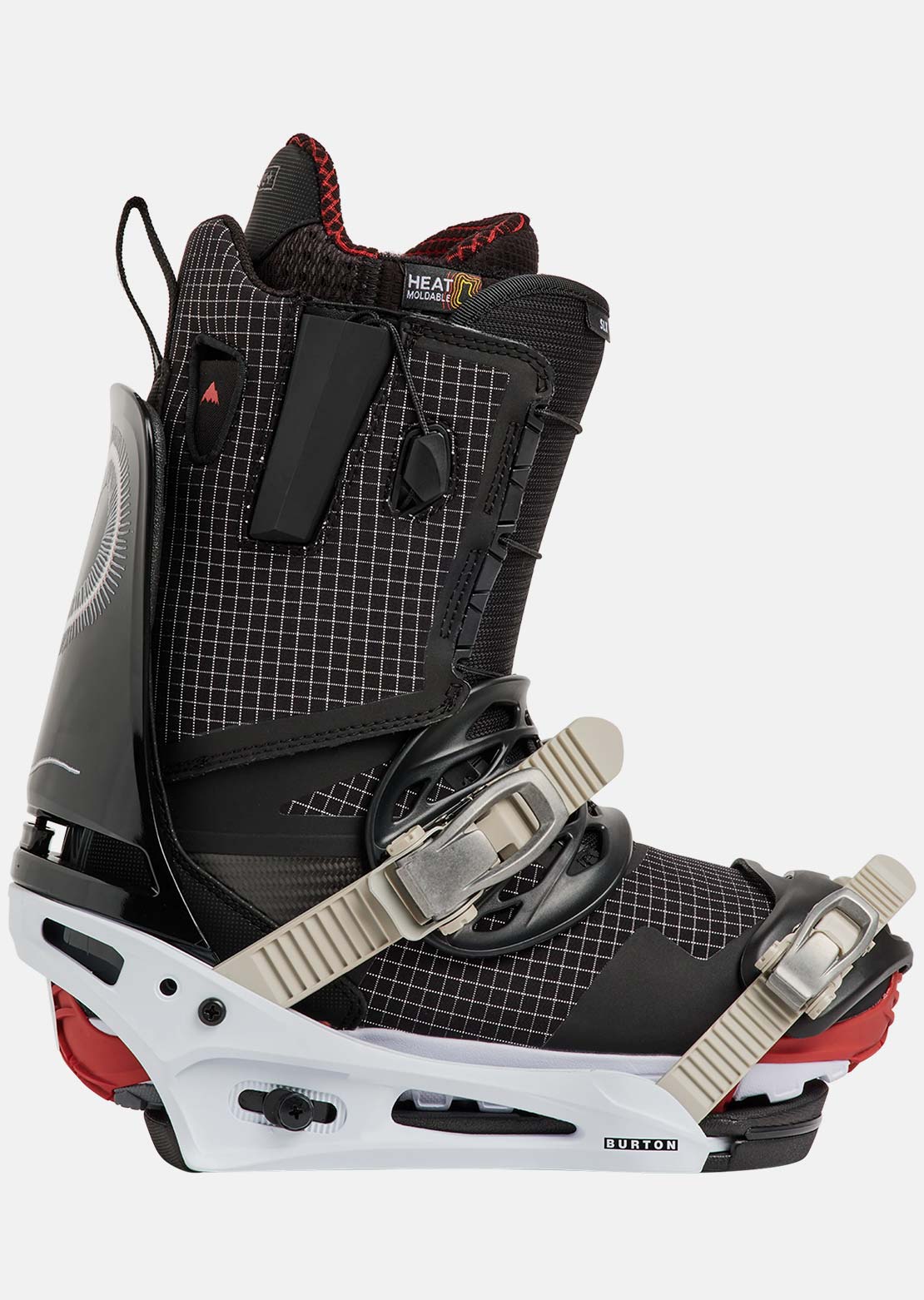 Burton Men's Cartel Re:Flex Snowboard Bindings Skeleton Snake