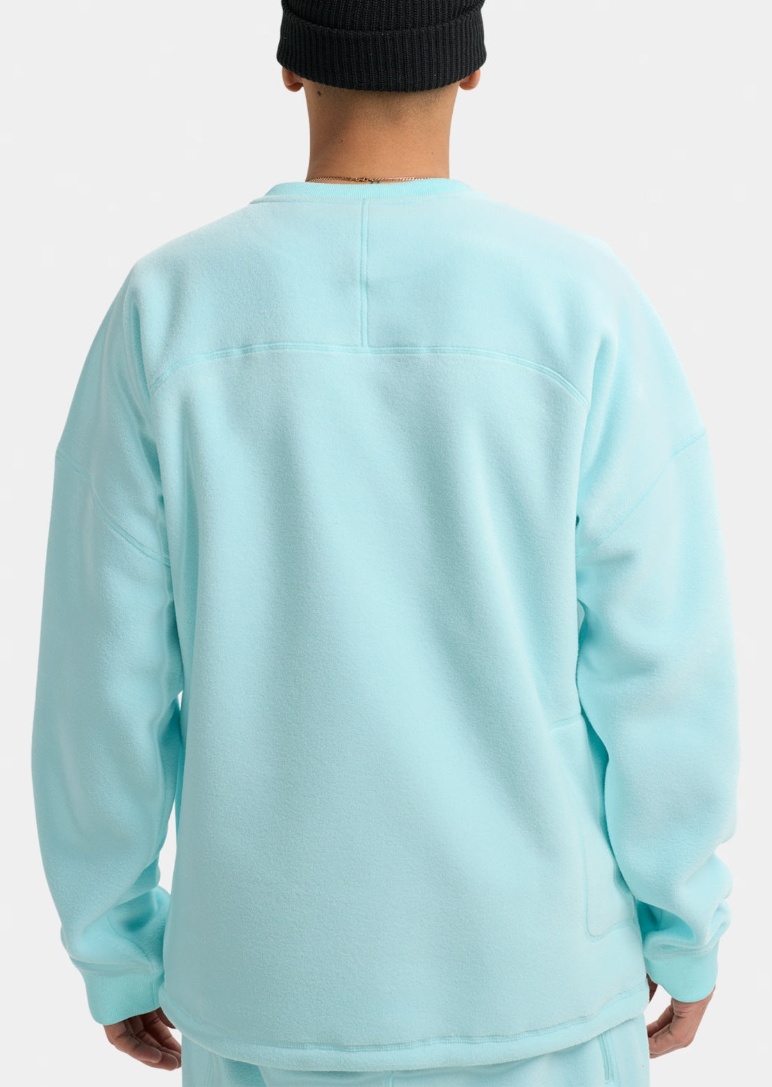 Burton Men's Cinder Crewneck Fleece Light Teal