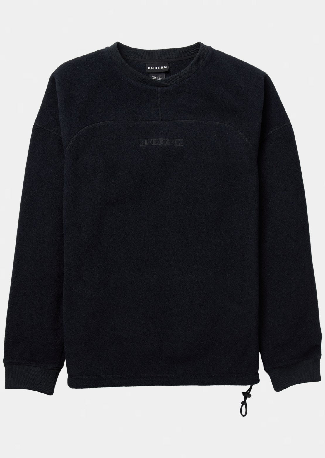 Burton Men's Cinder Crewneck Fleece True Black
