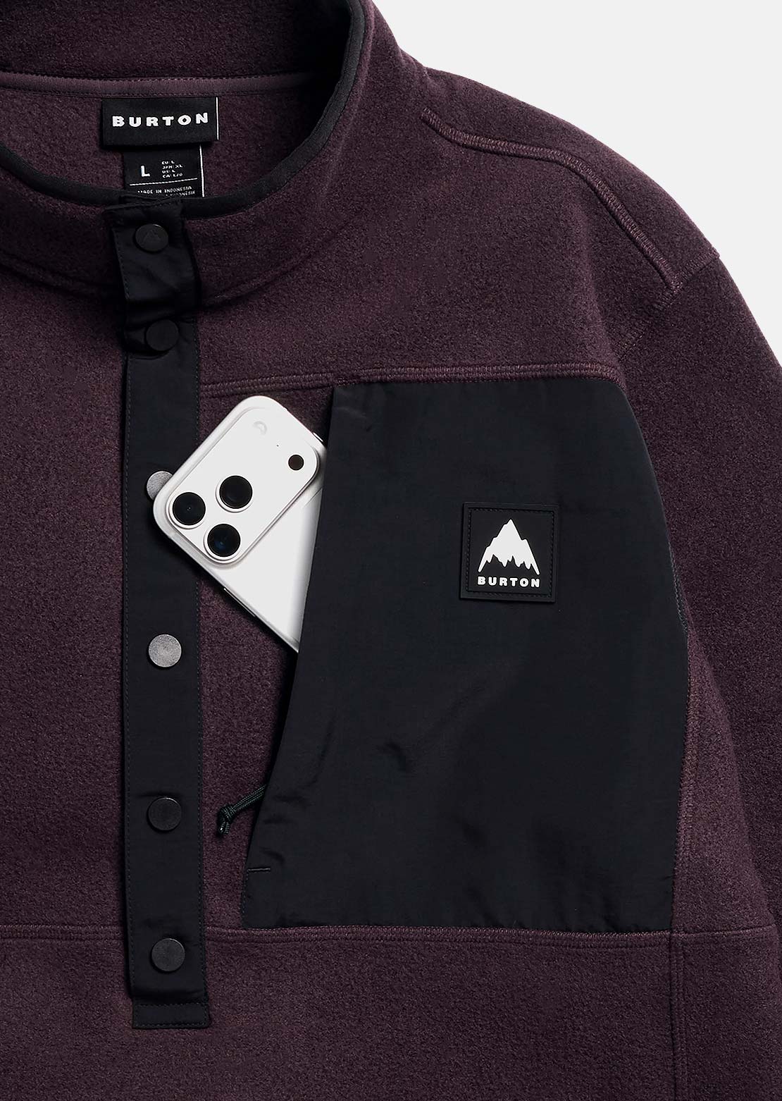 Burton Men's Cinder Pullover Fleece
