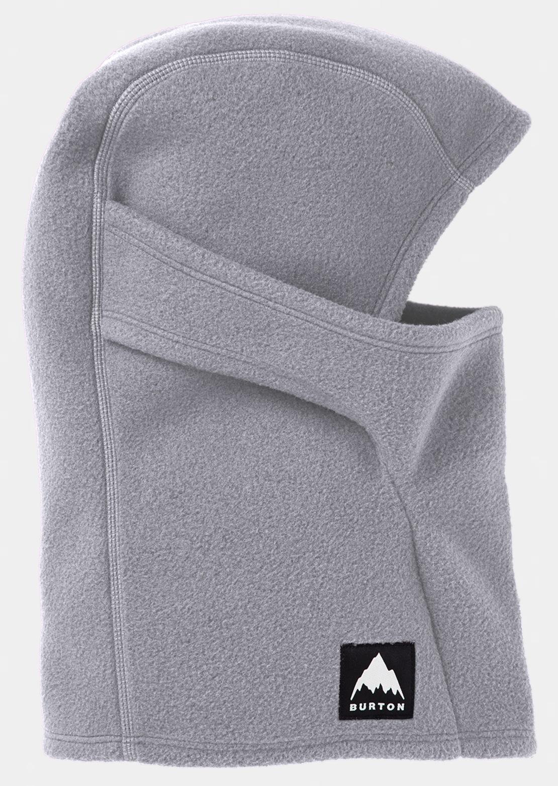 Burton Men's Ember Fleece Balaclava Face Mask Gray Heather