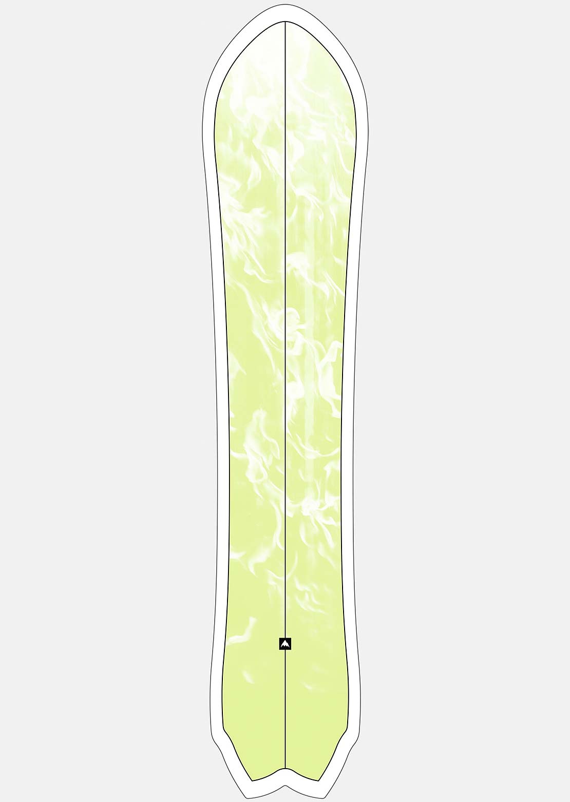 Burton Men's Fish 3D Directional Flat Top Snowboard