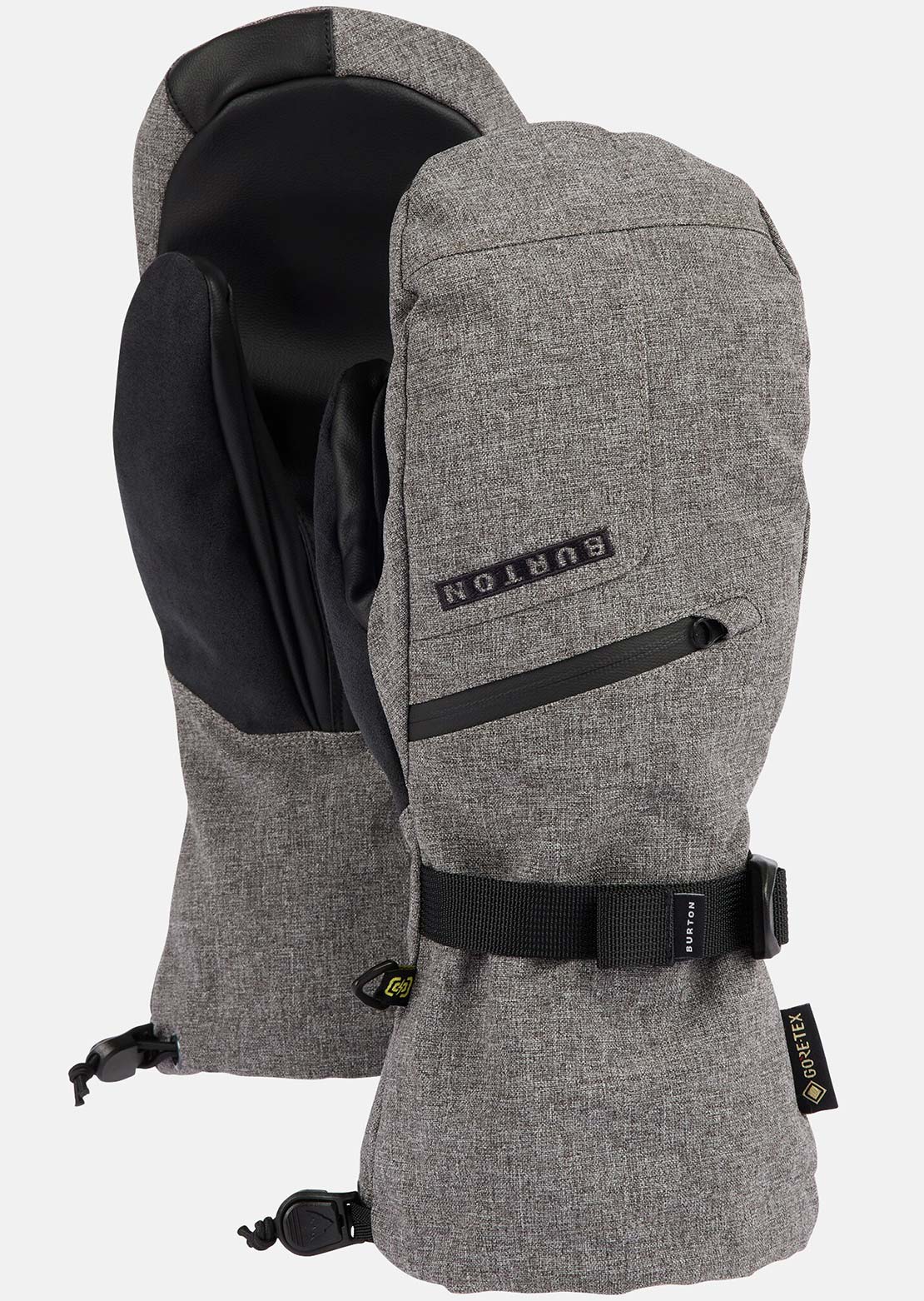 Burton Men's GORE-TEX Mittens Gray Heather