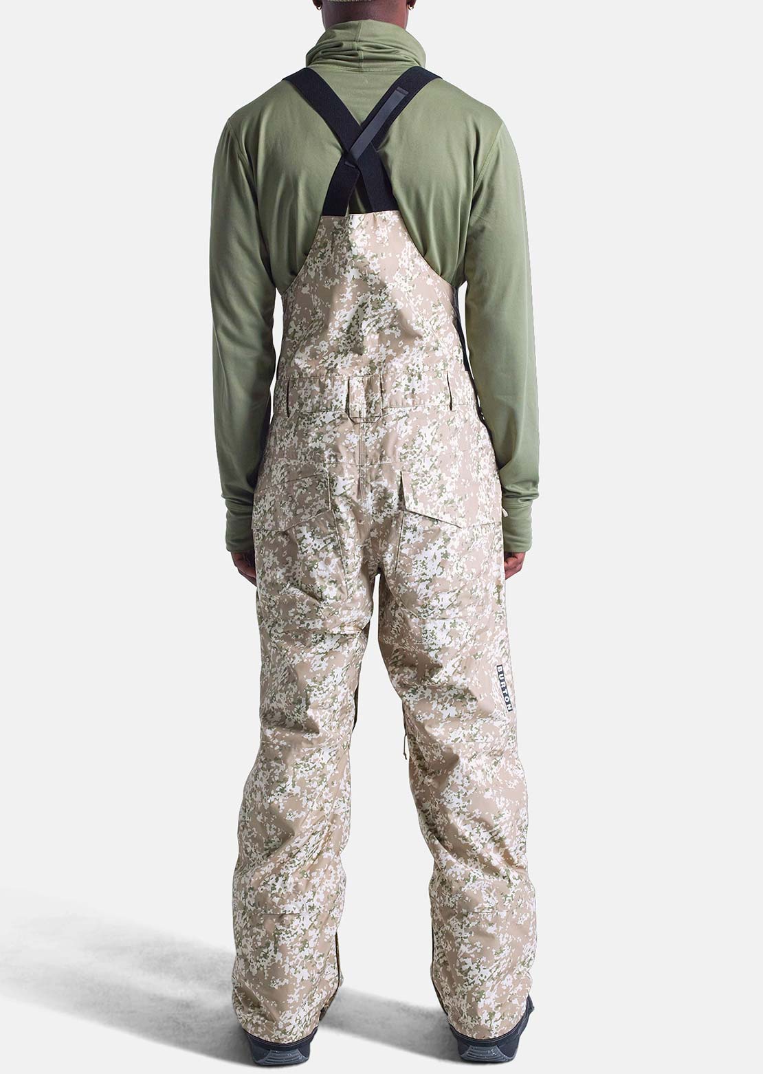 Burton Men's Gore-Tex Reserve Bib Pants Snowfall Camo