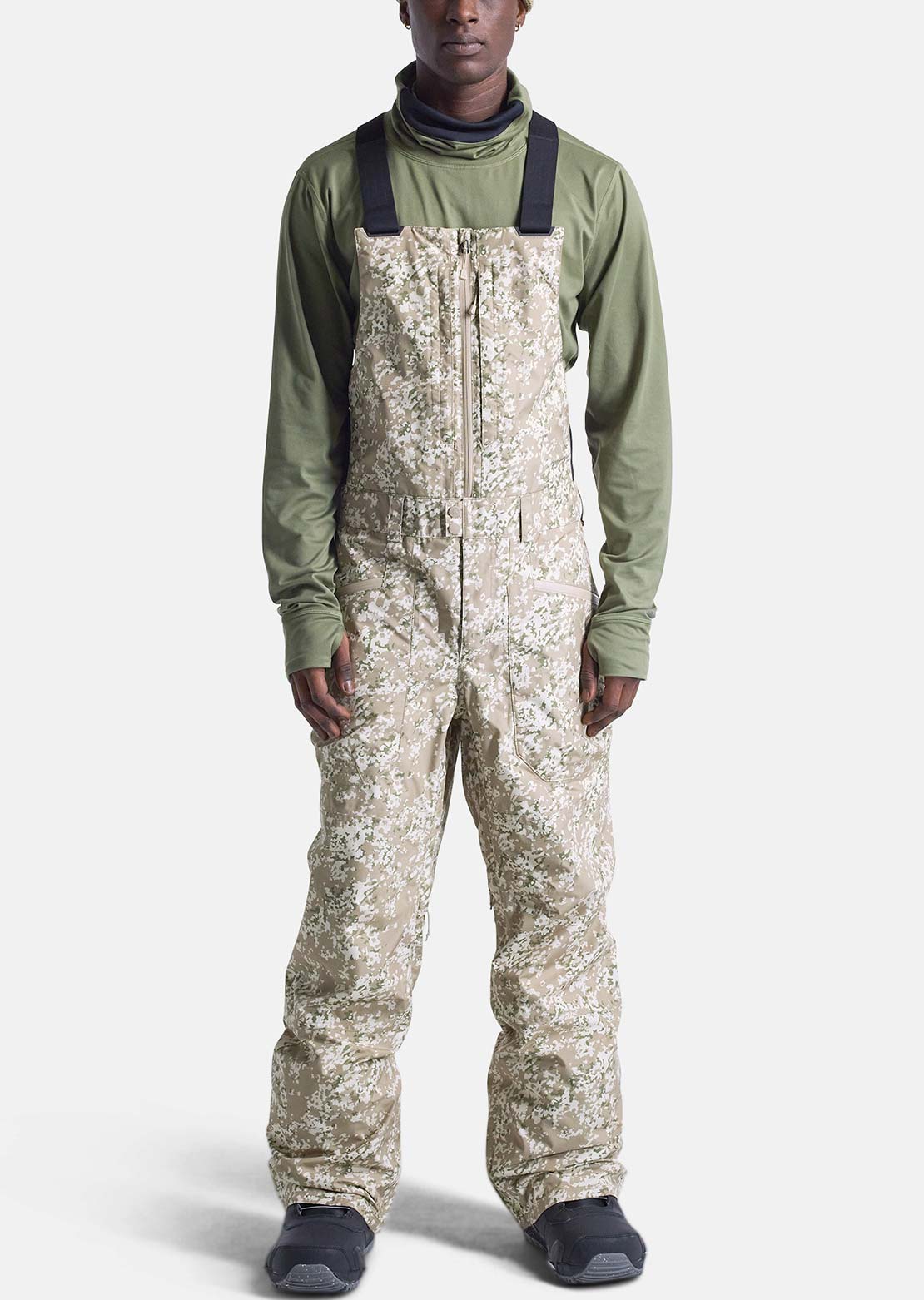 Burton Men's Gore-Tex Reserve Bib Pants Snowfall Camo