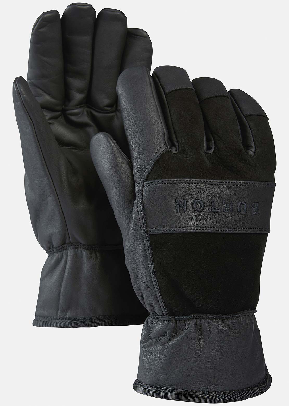 Burton Men's Lifty Leather Gloves True Black