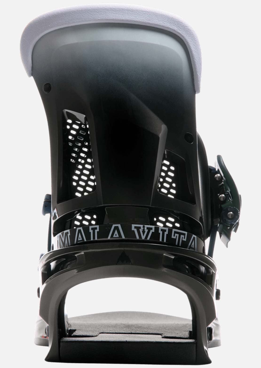 Burton Men's Malavita Snowboard Bindings Black Fade