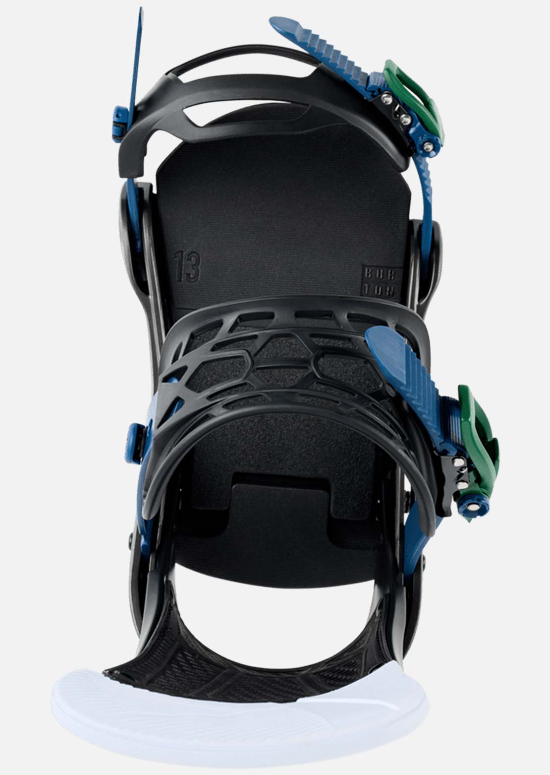 Burton Men's Malavita Snowboard Bindings Black Fade