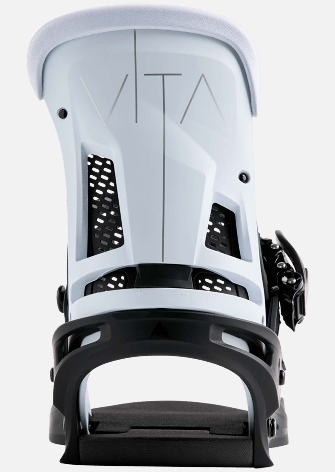Burton Men's Malavita Snowboard Bindings Black/White