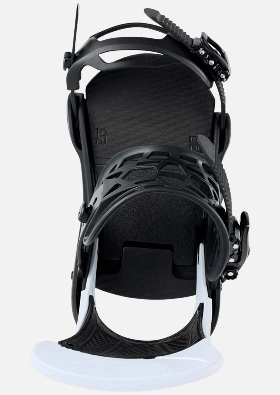 Burton Men's Malavita Snowboard Bindings Black/White