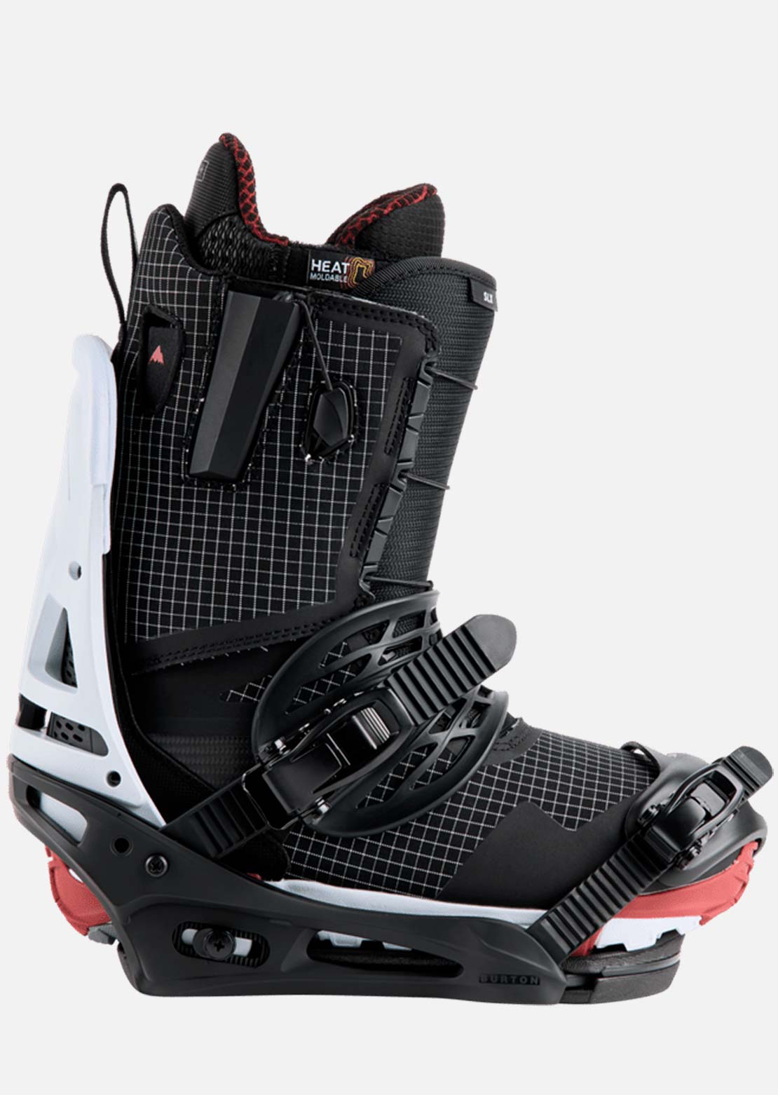 Burton Men's Malavita Snowboard Bindings Black/White