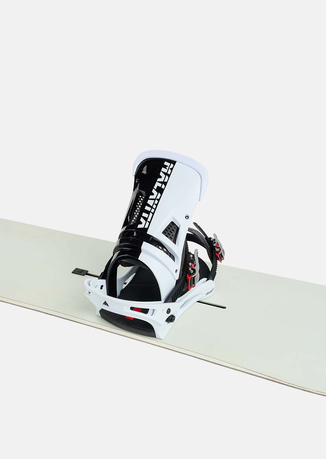 Burton Men's Malavita X Snowboard Bindings Black/White
