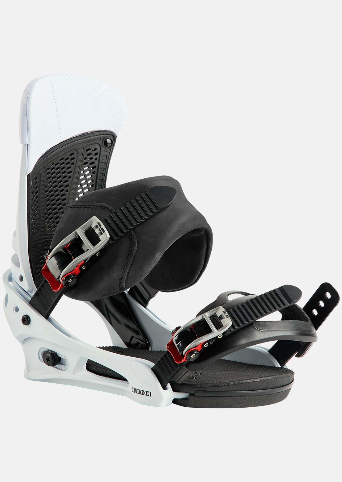 Burton Men's Malavita X Snowboard Bindings Black/White