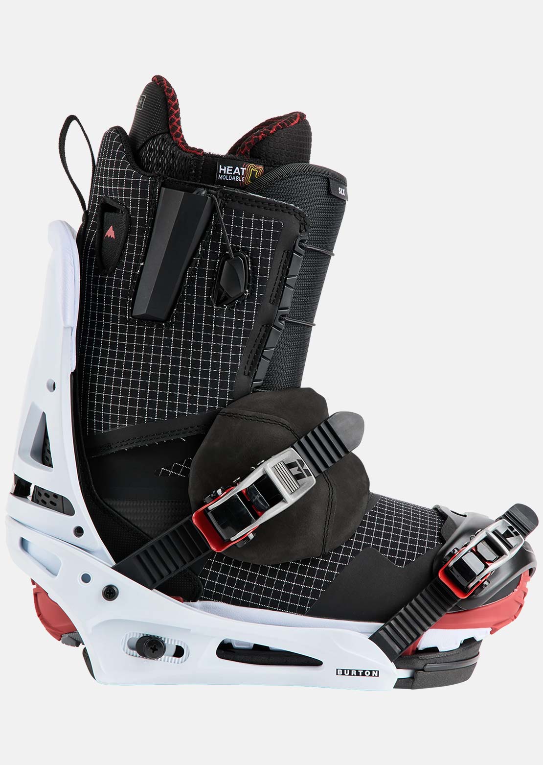 Burton Men's Malavita X Snowboard Bindings Black/White