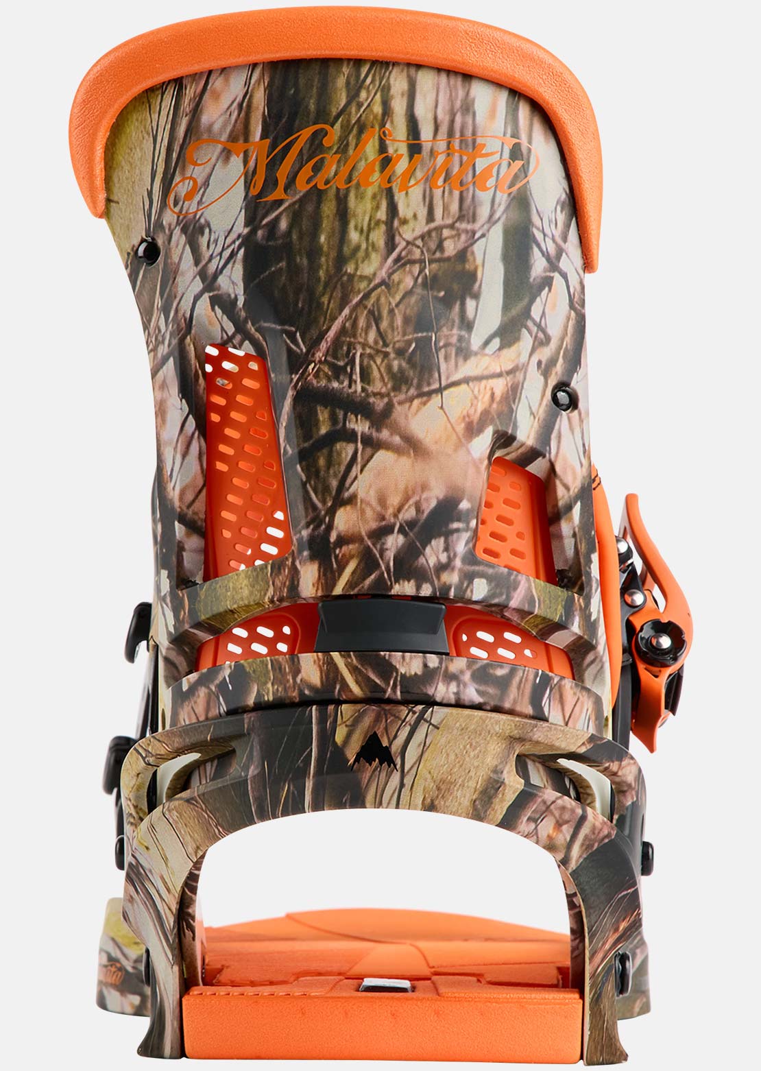 Burton Men's Malavita X Snowboard Bindings Camo