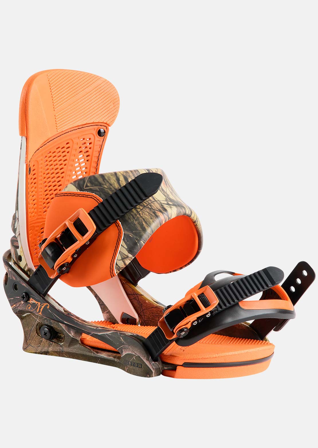 Burton Men's Malavita X Snowboard Bindings Camo