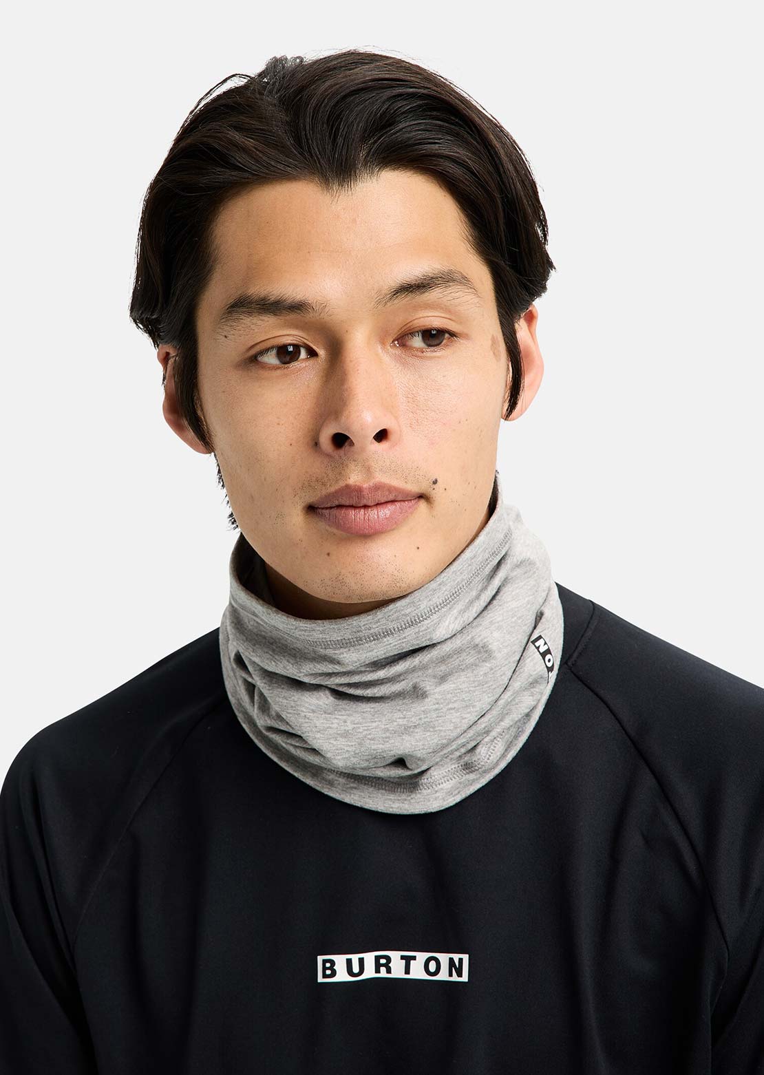 Burton Men's Midweight Neck Warmer Gray Heather