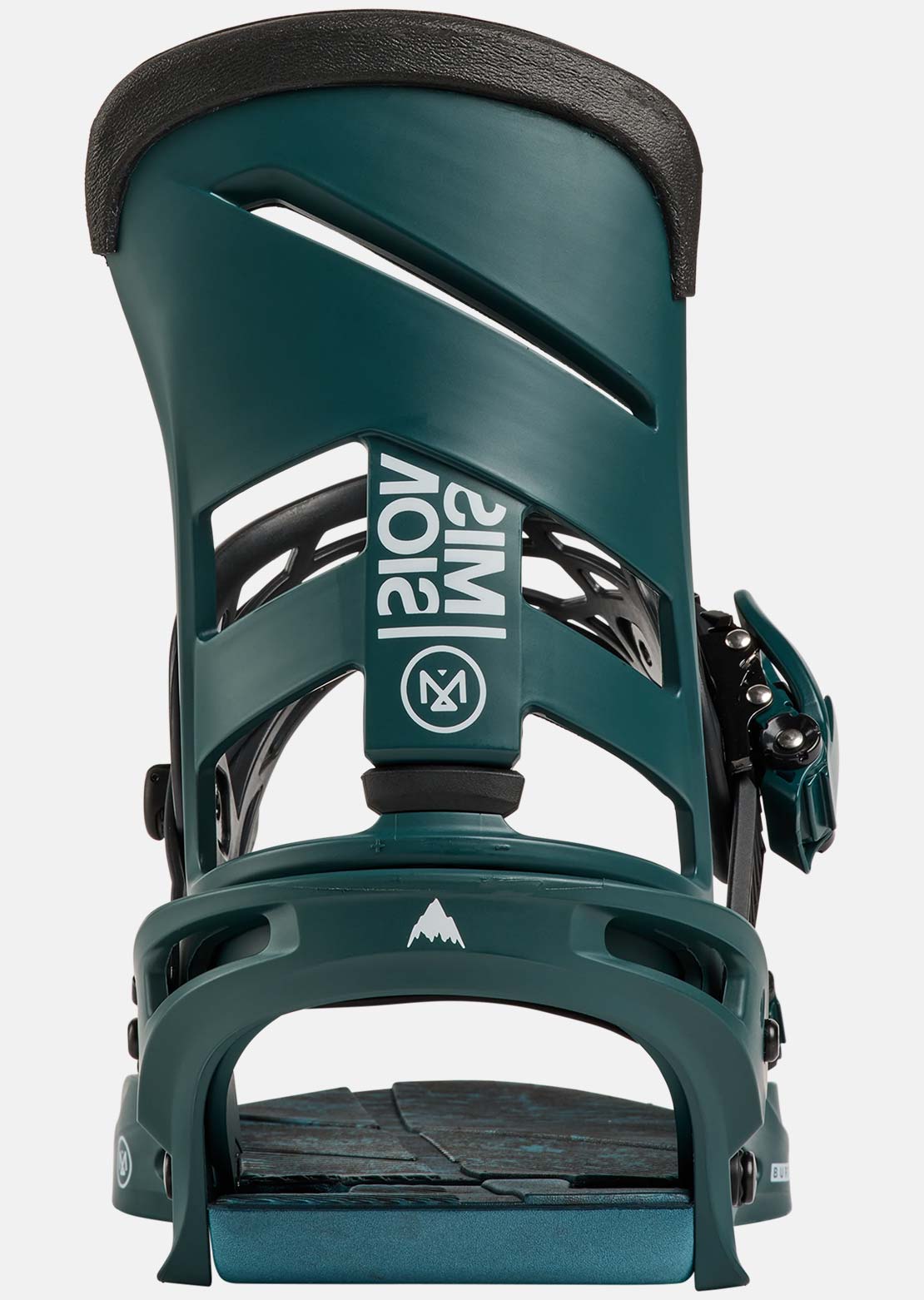Burton Men's Mission Re:Flex Snowboard Bindings Atlantic Teal