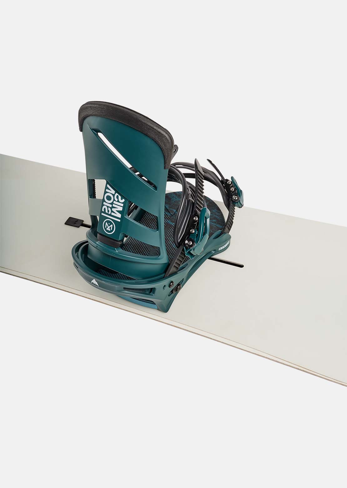 Burton Men's Mission Re:Flex Snowboard Bindings Atlantic Teal