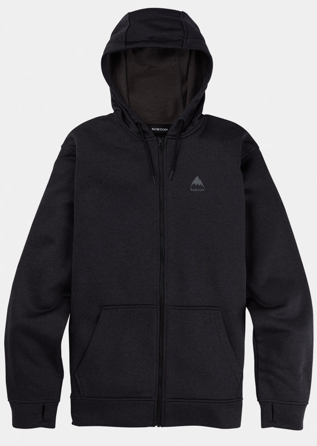 Burton Men's Oak Full-Zip Hood True Black Heather