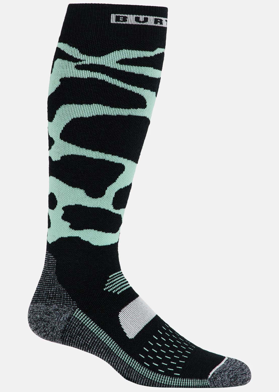 Burton Men's Performance Midweight Socks Soft Sage Camo