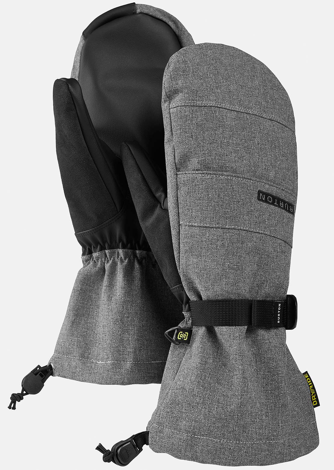 Burton Men's Profile Mittens Grey Heather