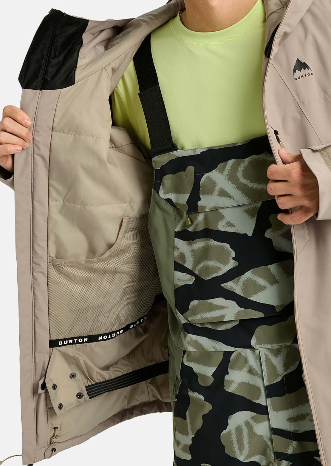 Burton Men's Reserve 2L Insulated Jacket Summit Taupe