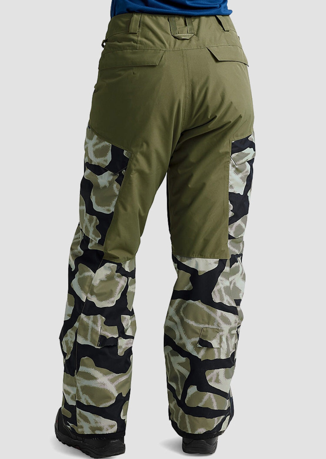 Burton Men's Reserve 2L Insulated Pants Graffiti Camo/Forest Moss