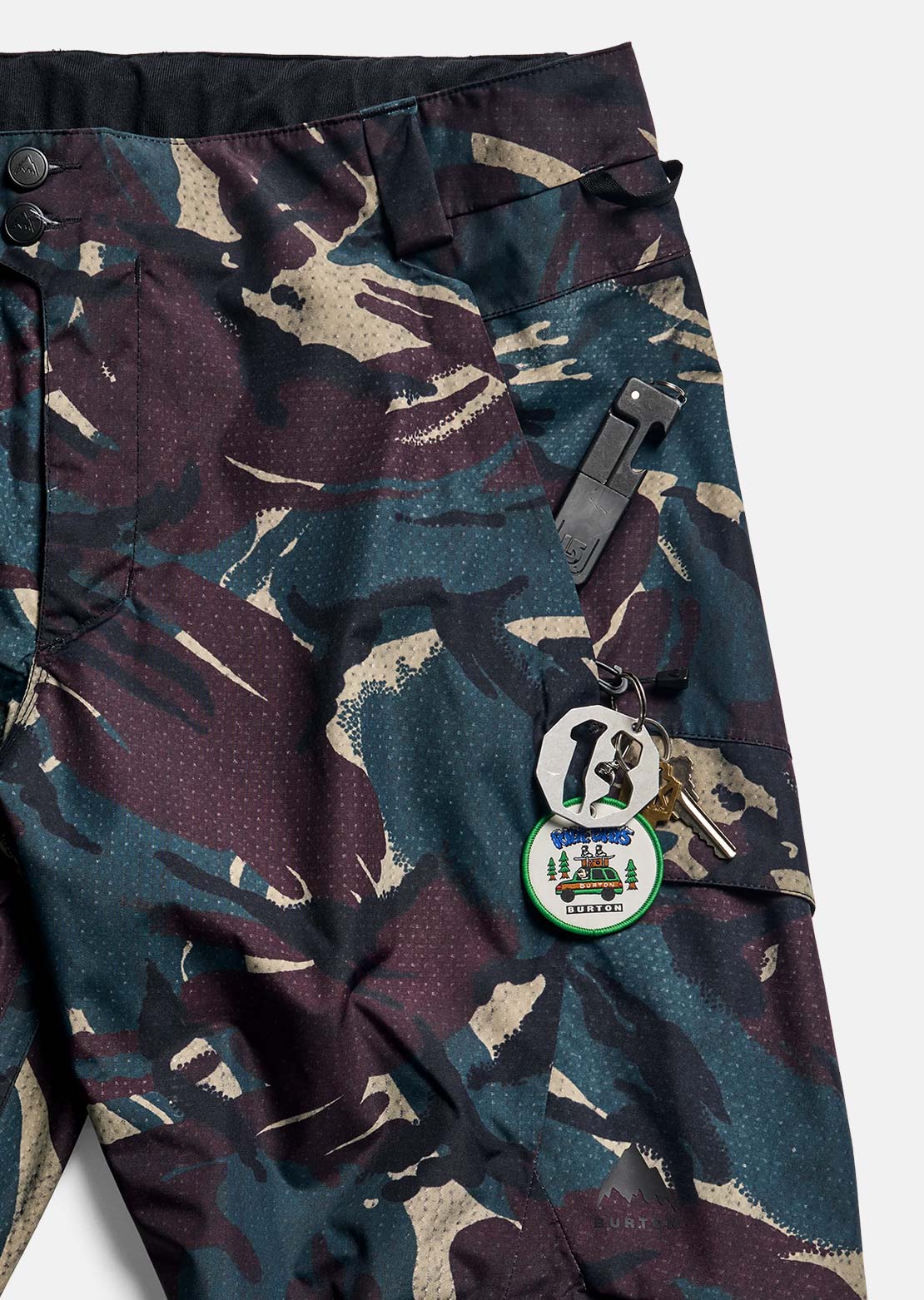 Burton Men's Reserve 2L Insulated Pants Seersucker Camo