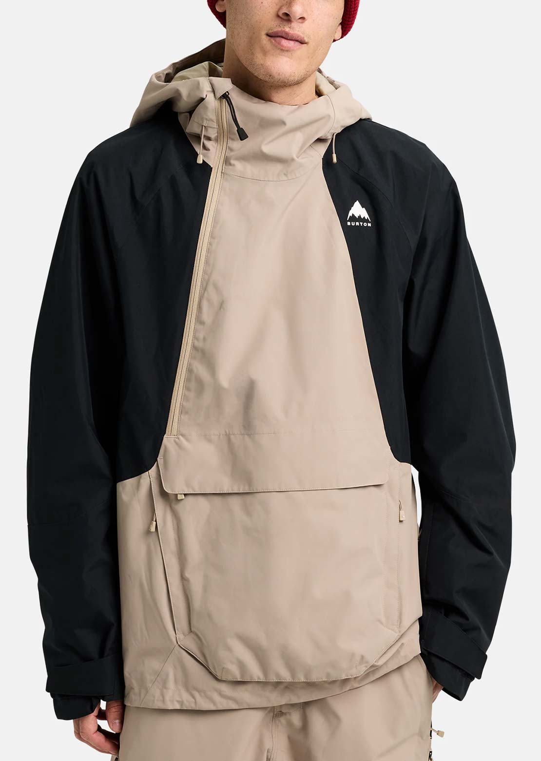 Burton Men's Reserve 2L Relaxed Anorak Summit Taupe/True Black
