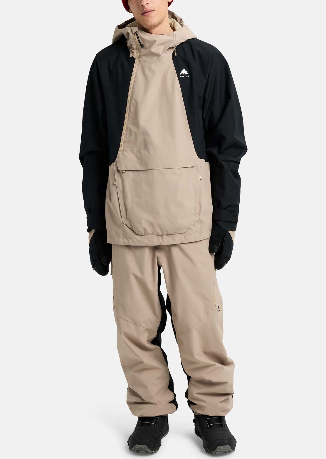 Burton Men's Reserve 2L Relaxed Anorak Summit Taupe/True Black