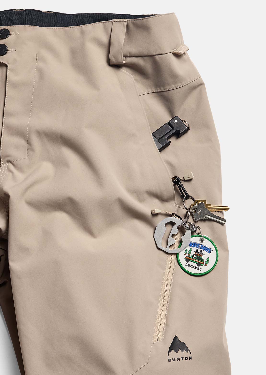 Burton Men's Reserve 2L Relaxed Pants Summit Taupe