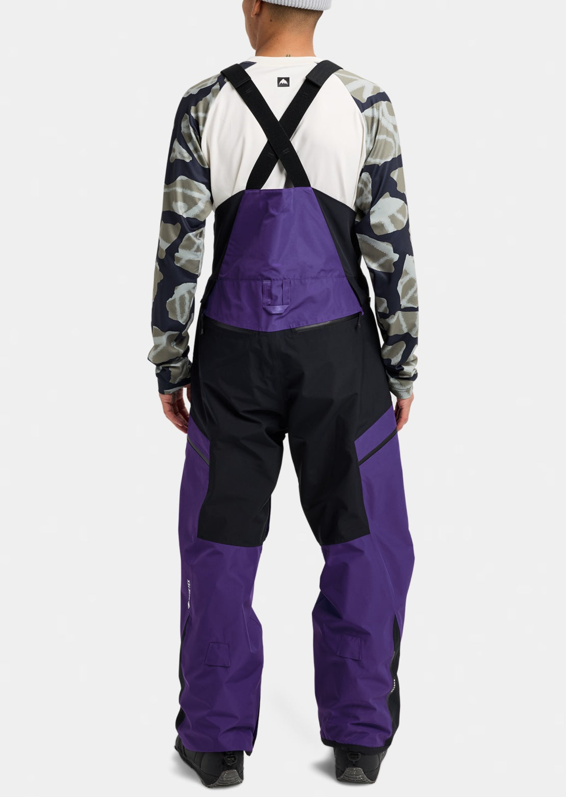 Burton Men's Reserve GORE-TEX 2L Bib Pants Prism Violet/True Black