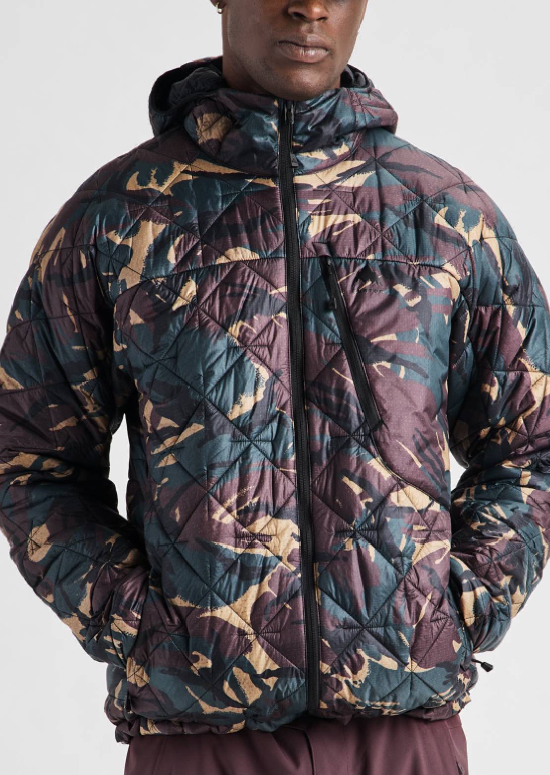Burton Men's Reserve Synthetic Insulated Jacket Seersucker Camo