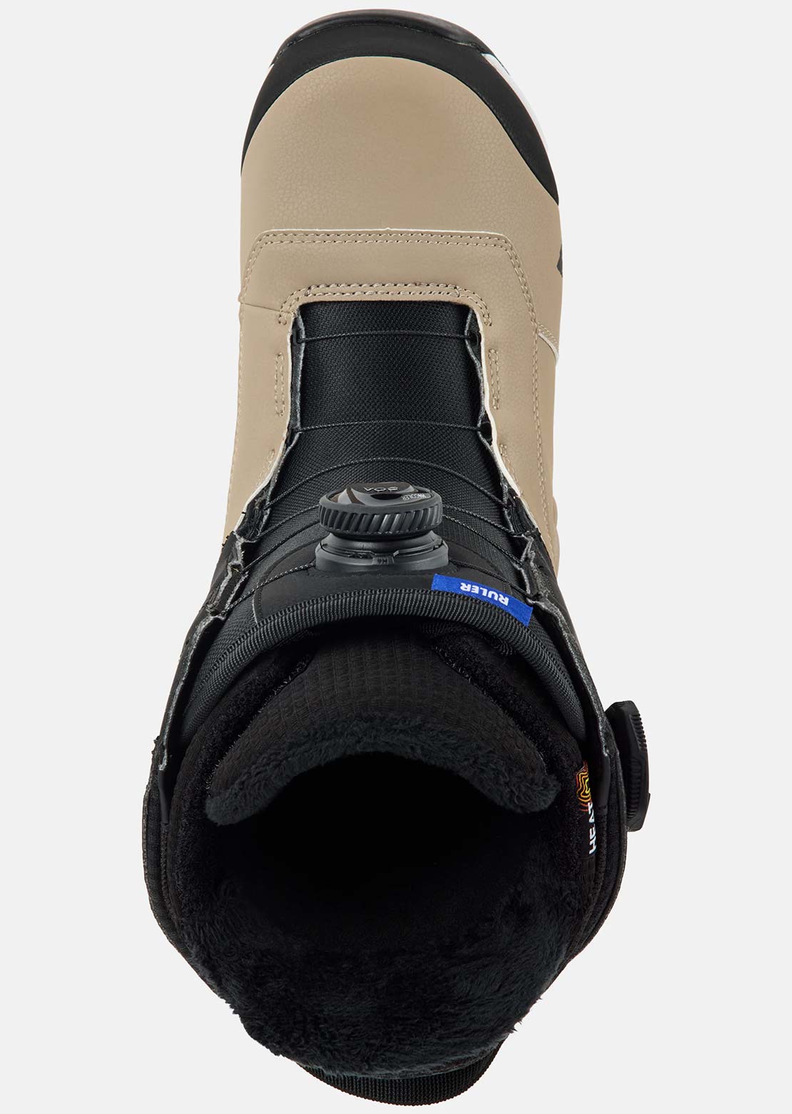 Burton Men's Ruler BOA Snowboard Boots Black/Summit Taupe