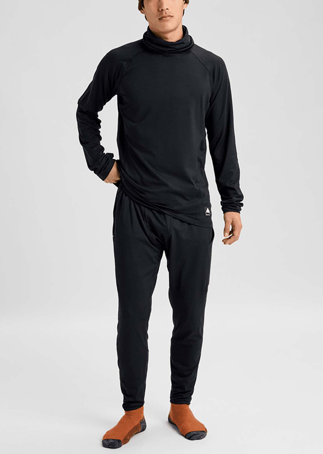 Burton Men's Synthetic Midweight Base Layer Pants True Black