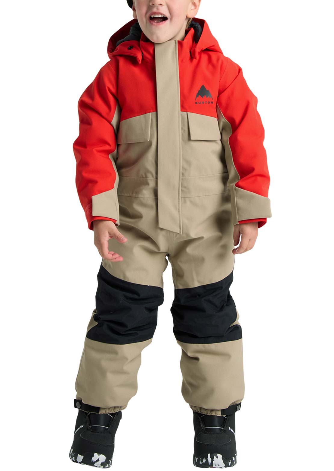 Burton Toddler 2L One Piece Flame Scarlet/Summit Taupe