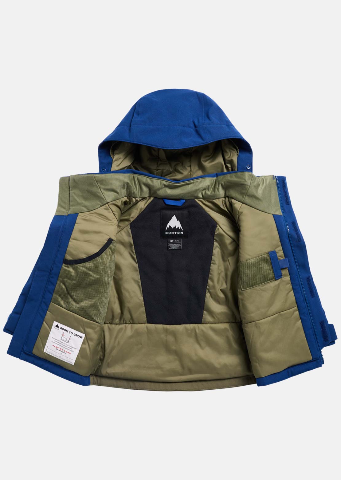 Burton Toddler Ascutney 2L Jacket Twilight Blue/Forest Moss