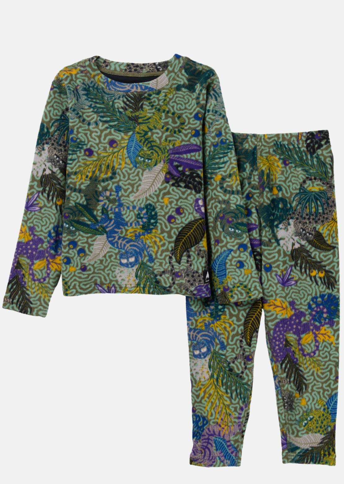 Burton Toddler Fleece Base Layer Set Jungle Cats