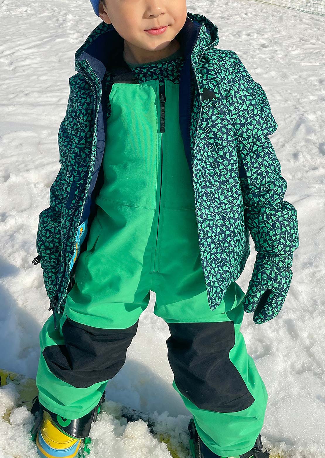 Burton Toddler Maven 2L Bib Pants Galazy Green