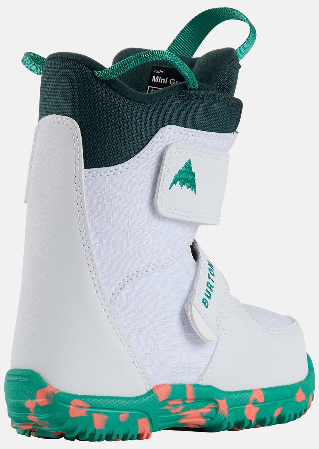 Burton Toddler Mini Grom Snowboard Boots White