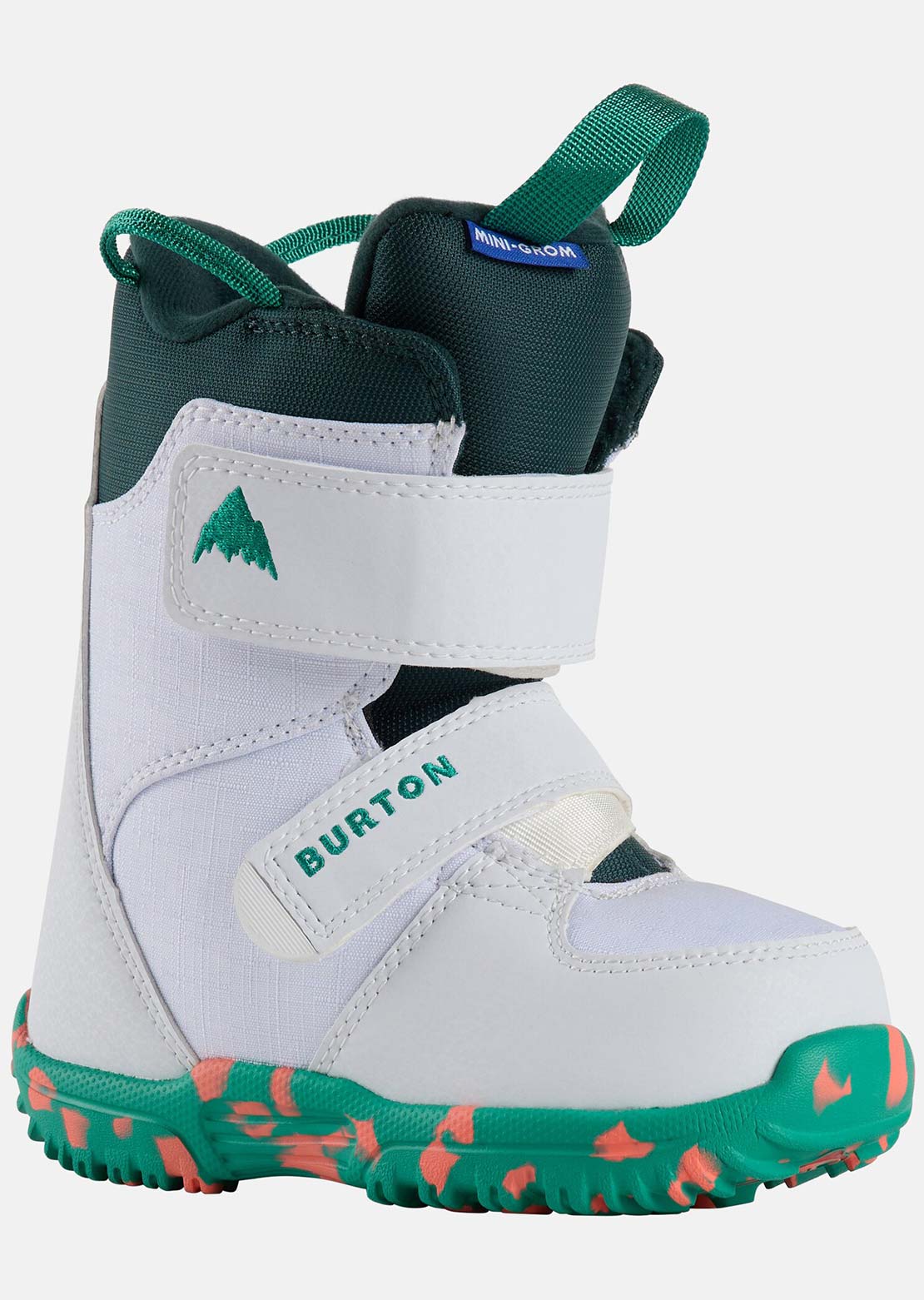 Burton Toddler Mini Grom Snowboard Boots White