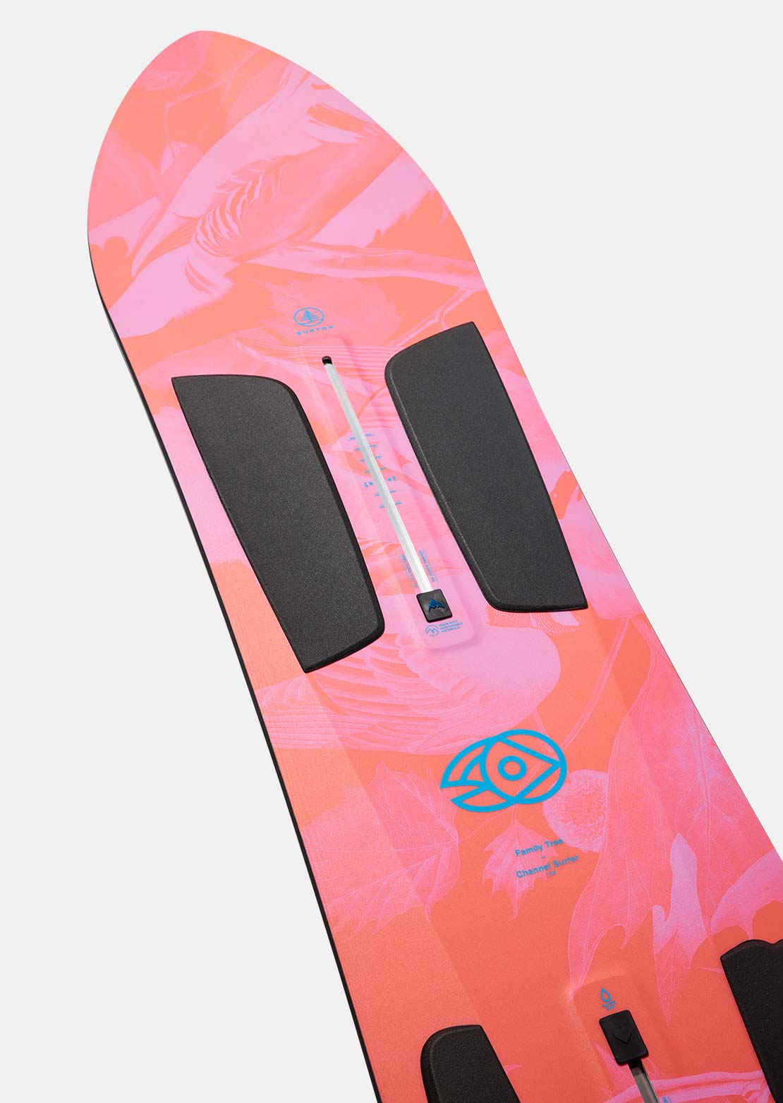 Burton Unisex 3D Family Tree Channel Surfer Flat Top Snowboard