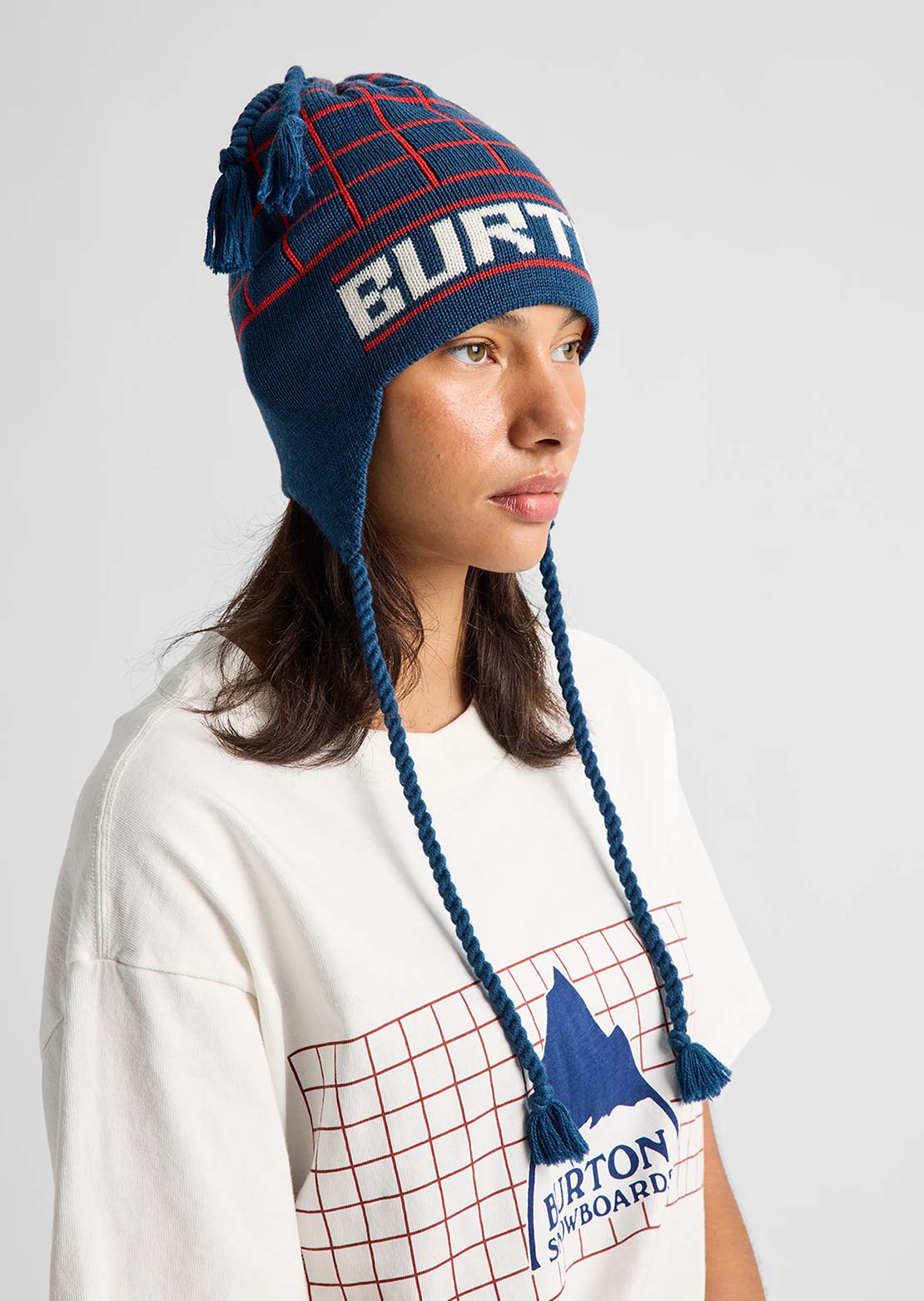 Burton Unisexe 50/50 80's Earflap Tuque