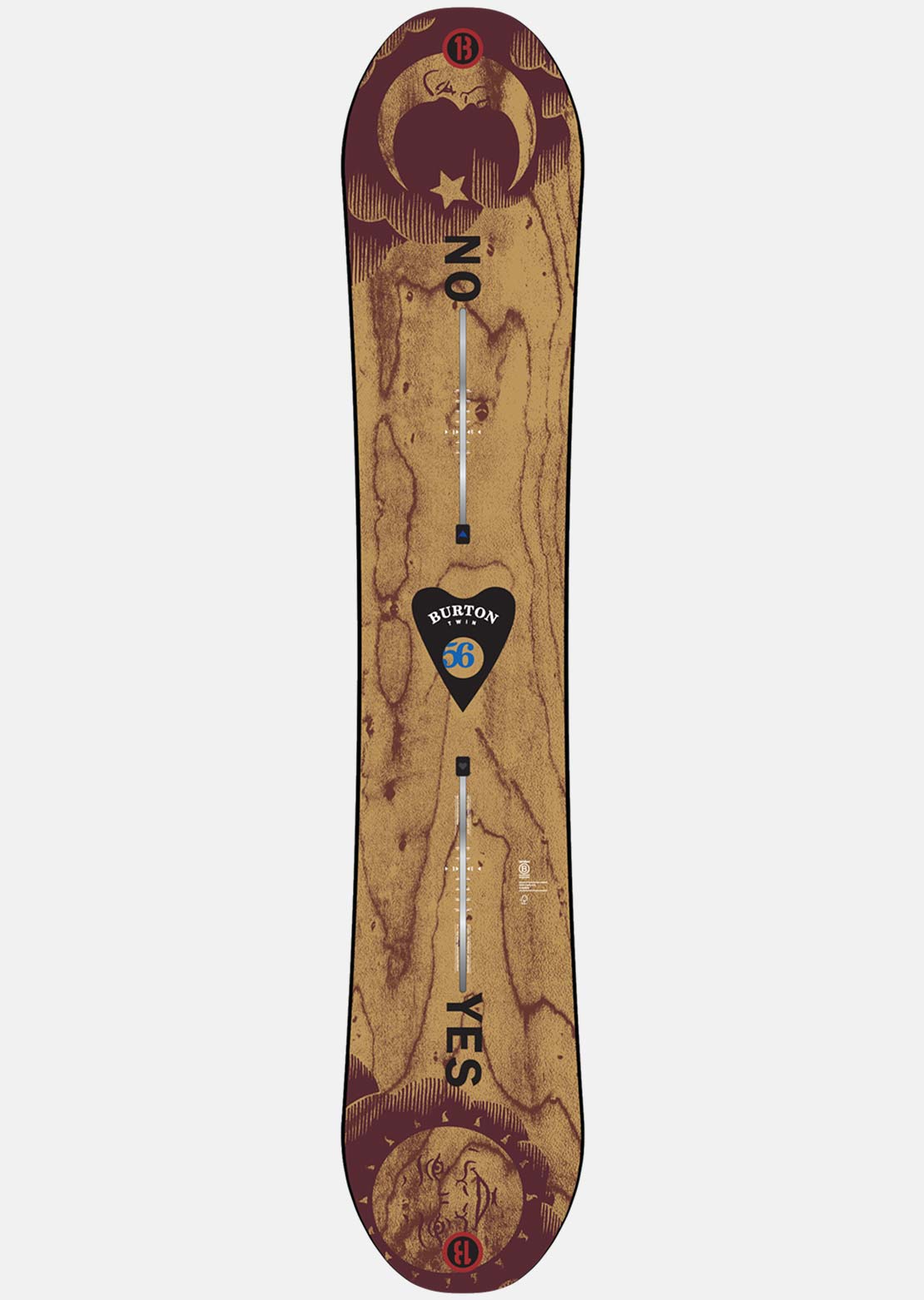 Burton Unisex 50/50 94' Twin Snowboard