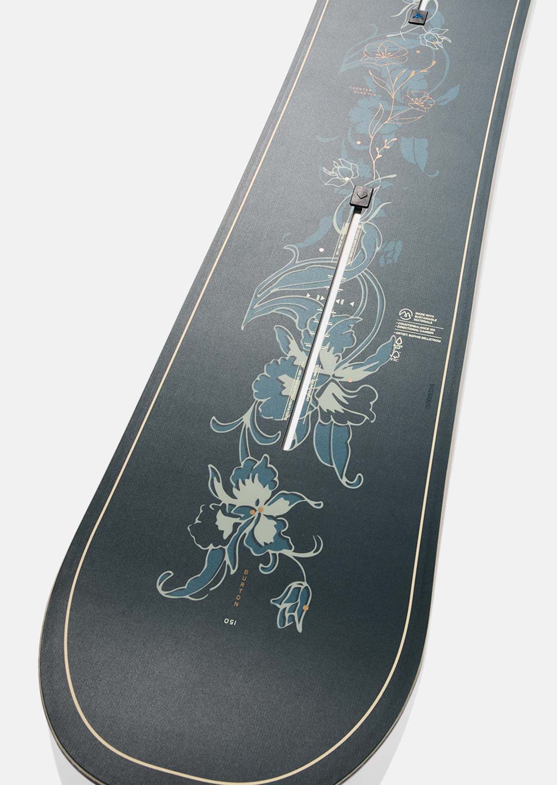 Burton Unisex Counterbalance Camber Snowboard Deco