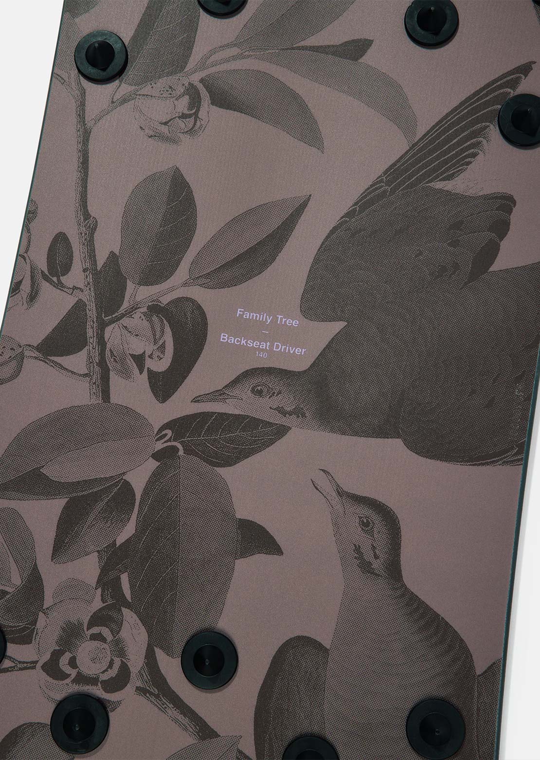 burton family tree backseat driver snowboard Burton Family Tree Backseat Driver Pow Surfing Board 2026 140